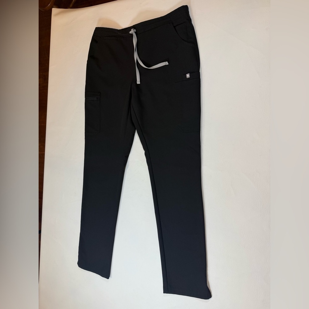 Figs black Straight Leg Pants